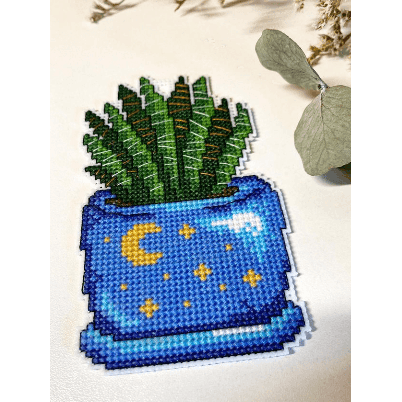 "Cactus" 108CS Counted Cross-Stitch Kit
