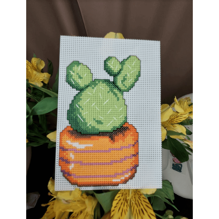 "Cactus" 108CS Counted Cross-Stitch Kit