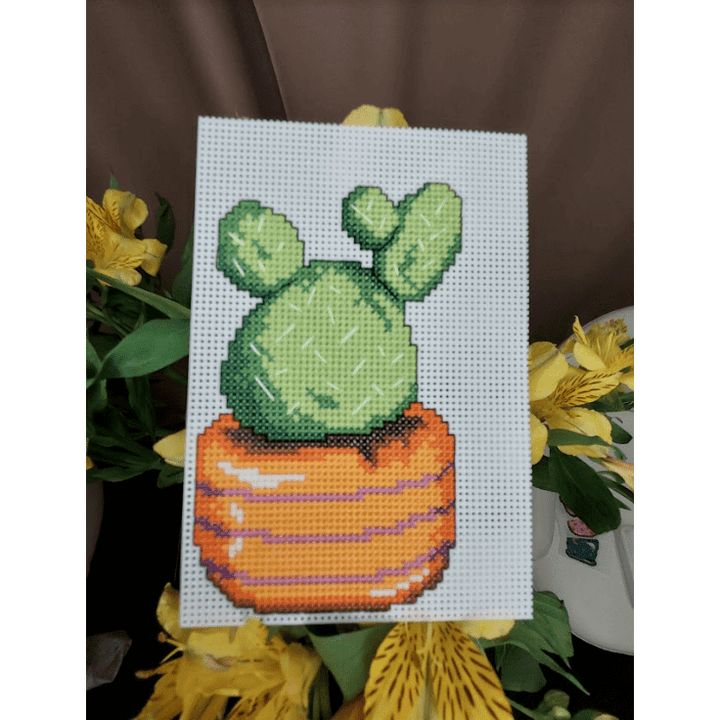 "Cactus" 108CS Counted Cross-Stitch Kit