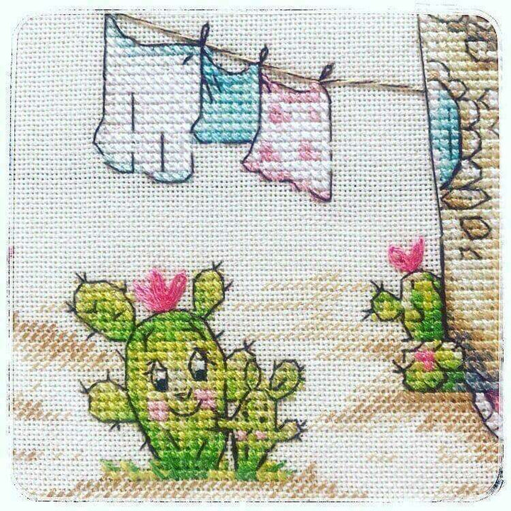 Cactuses CT-11 Counted Cross-Stitch Kit