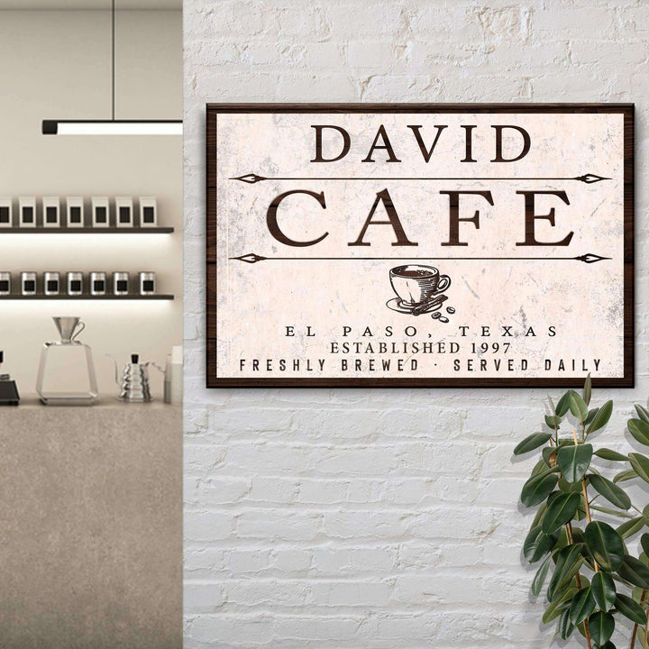 Cafe Sign II