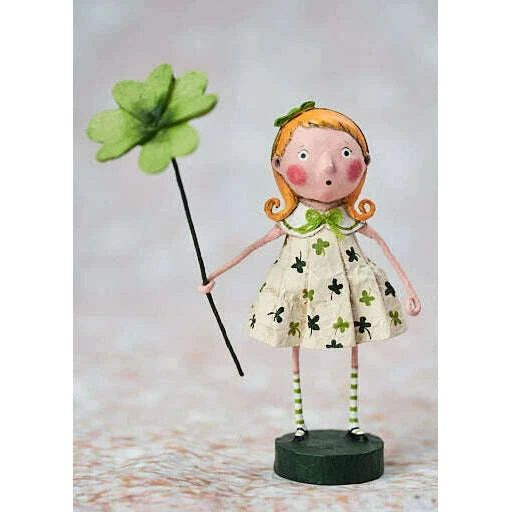 Cailin O'Clover St. Patrick's Day Figurine by Lori Mitchell – view 2