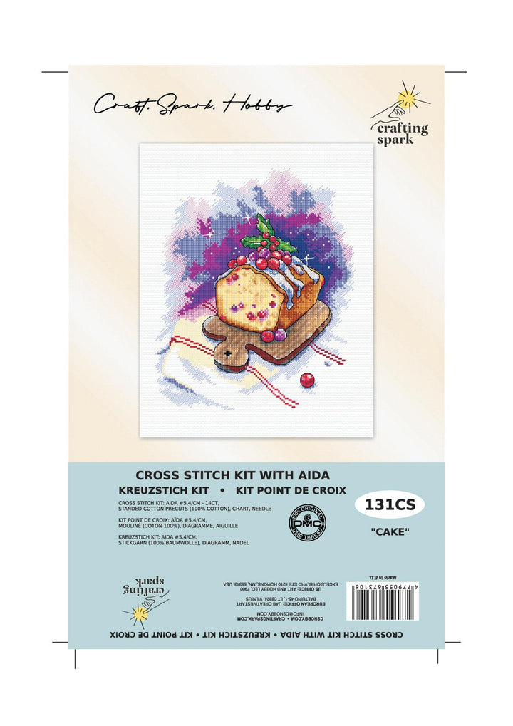 Cake 131CS Counted Cross-Stitch Kit