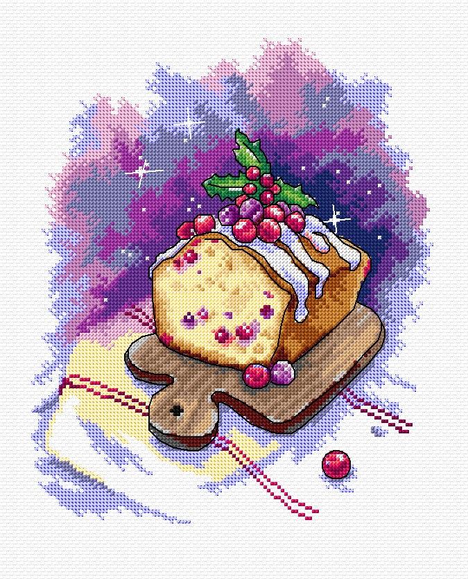 Cake 131CS Counted Cross-Stitch Kit