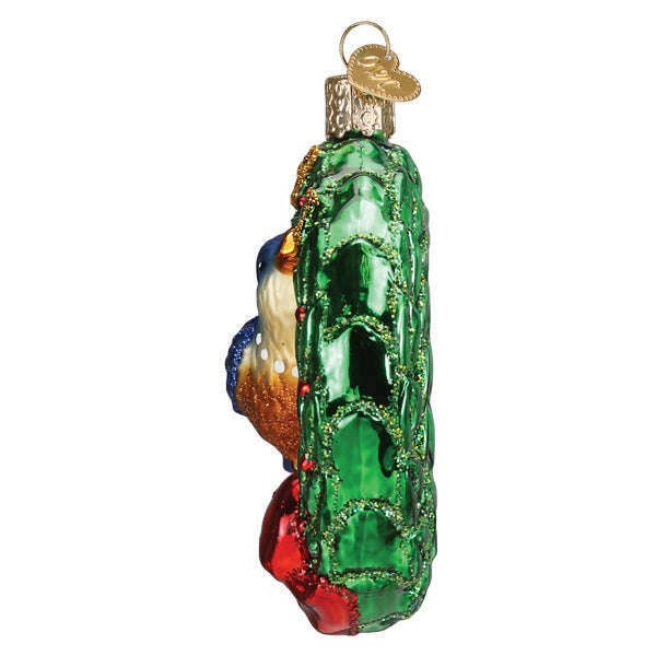 Old World Christmas Calling Bird Blown Glass Ornament