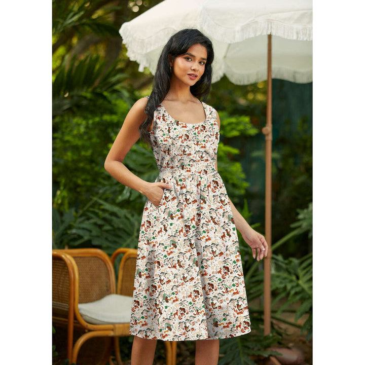 Campsite Fit & Flare Dress