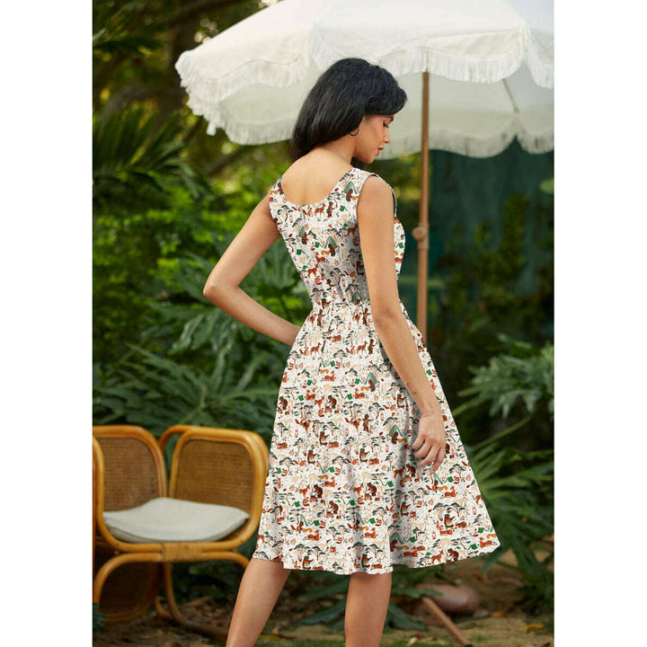 Campsite Fit & Flare Dress