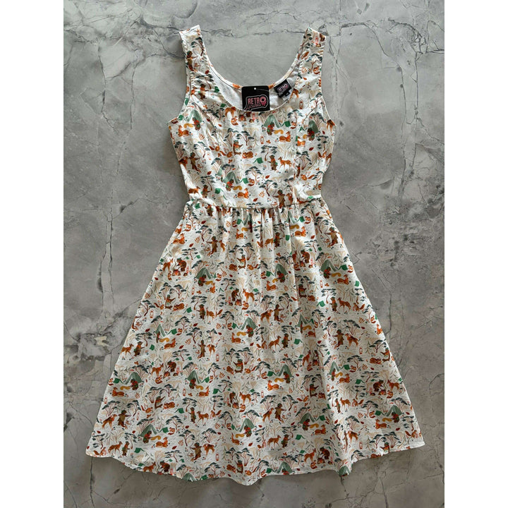 Campsite Fit & Flare Dress