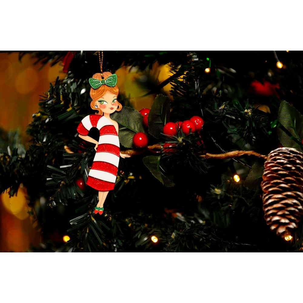 Candy Cane Tree Ornament by Laliblue 2