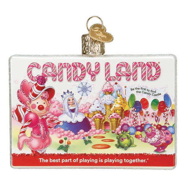Old World Christmas Candy Land Blown Glass Ornament