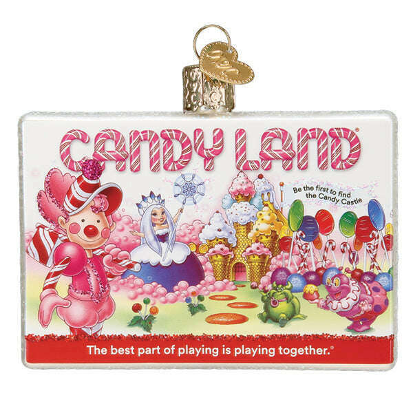 Old World Christmas Candy Land Blown Glass Ornament