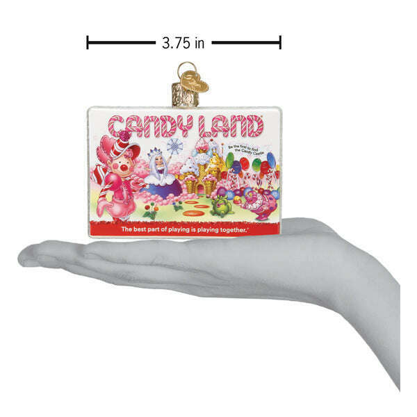 Old World Christmas Candy Land Blown Glass Ornament