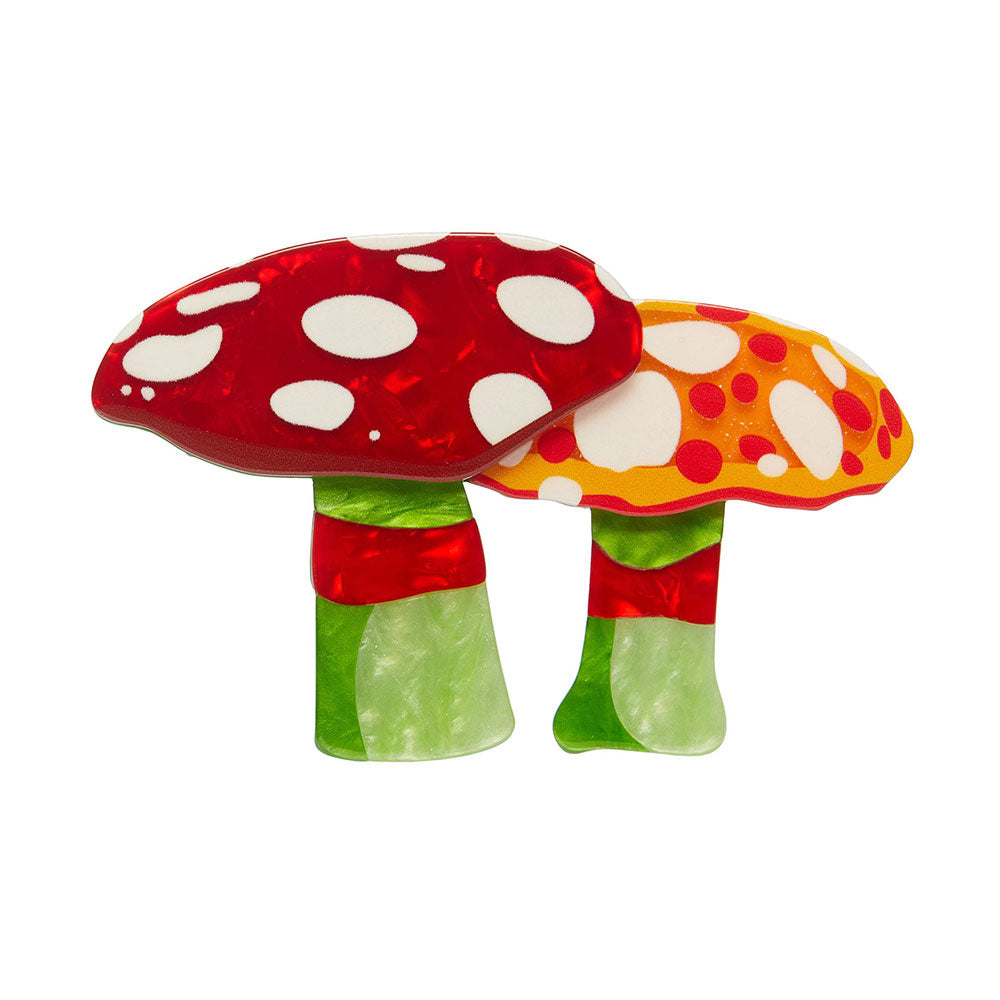 Candy Mushrooms Brooch by Erstwilder image