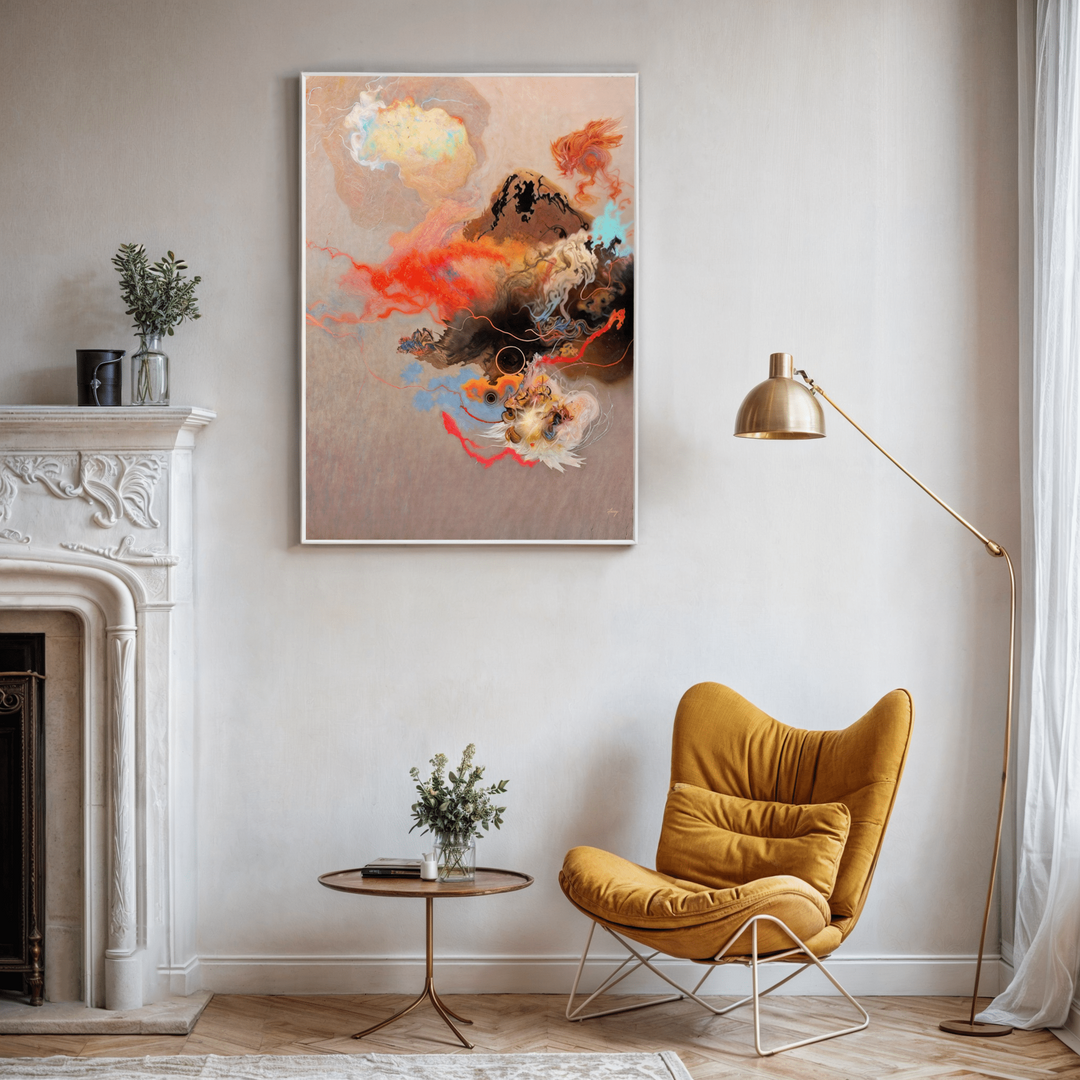 Canvas Print: "Ethereal Unfolding"