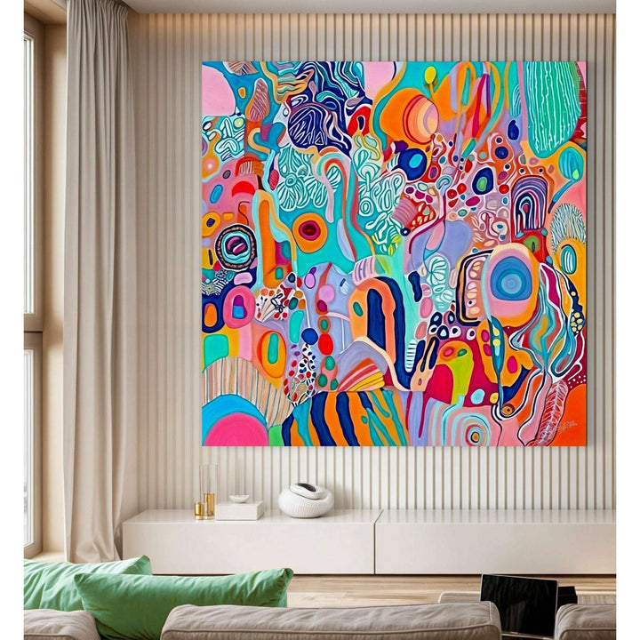 Canvas Print: "Kaleidoscopic Voyage III"