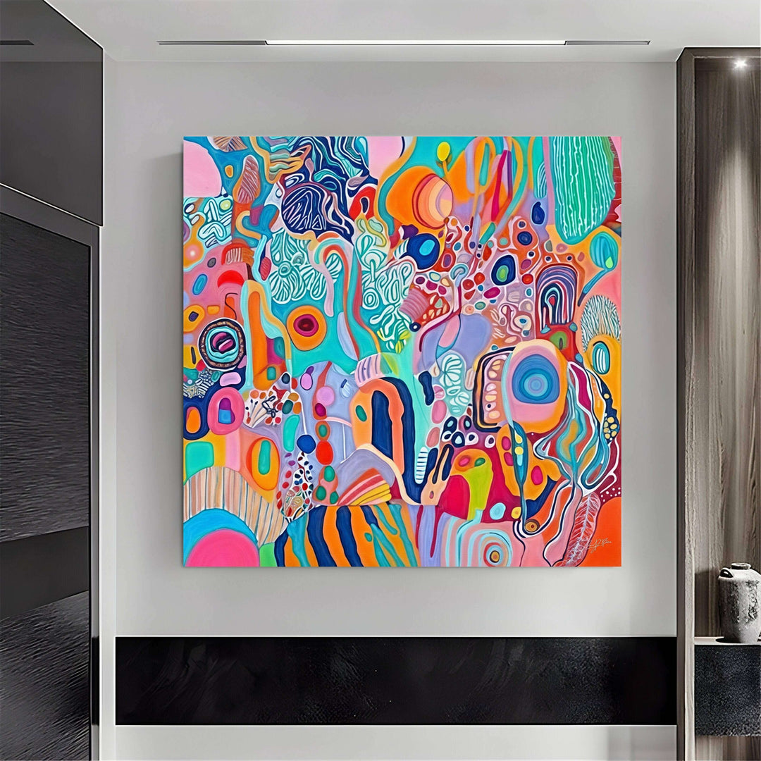 Canvas Print: "Kaleidoscopic Voyage III"