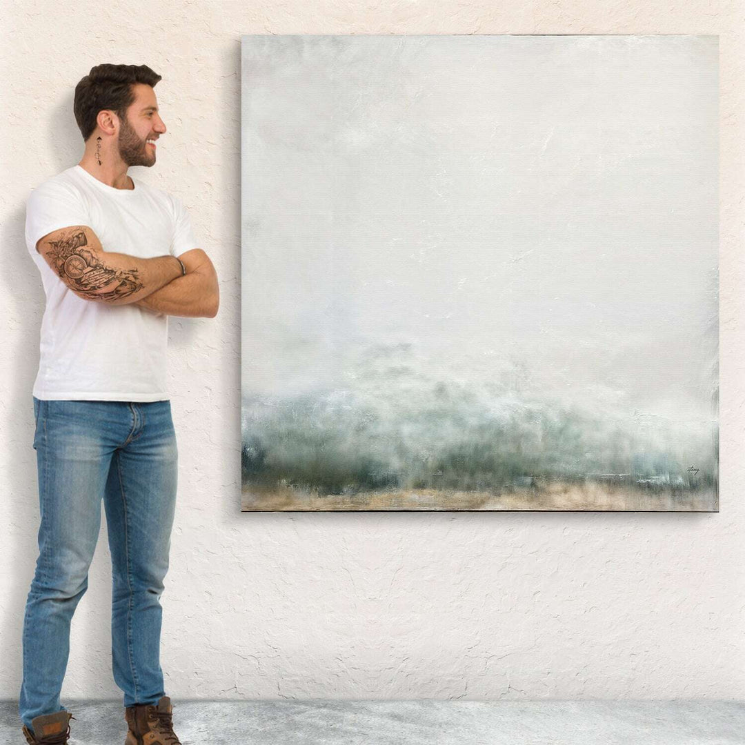 Canvas Print: "Misty Genesis"