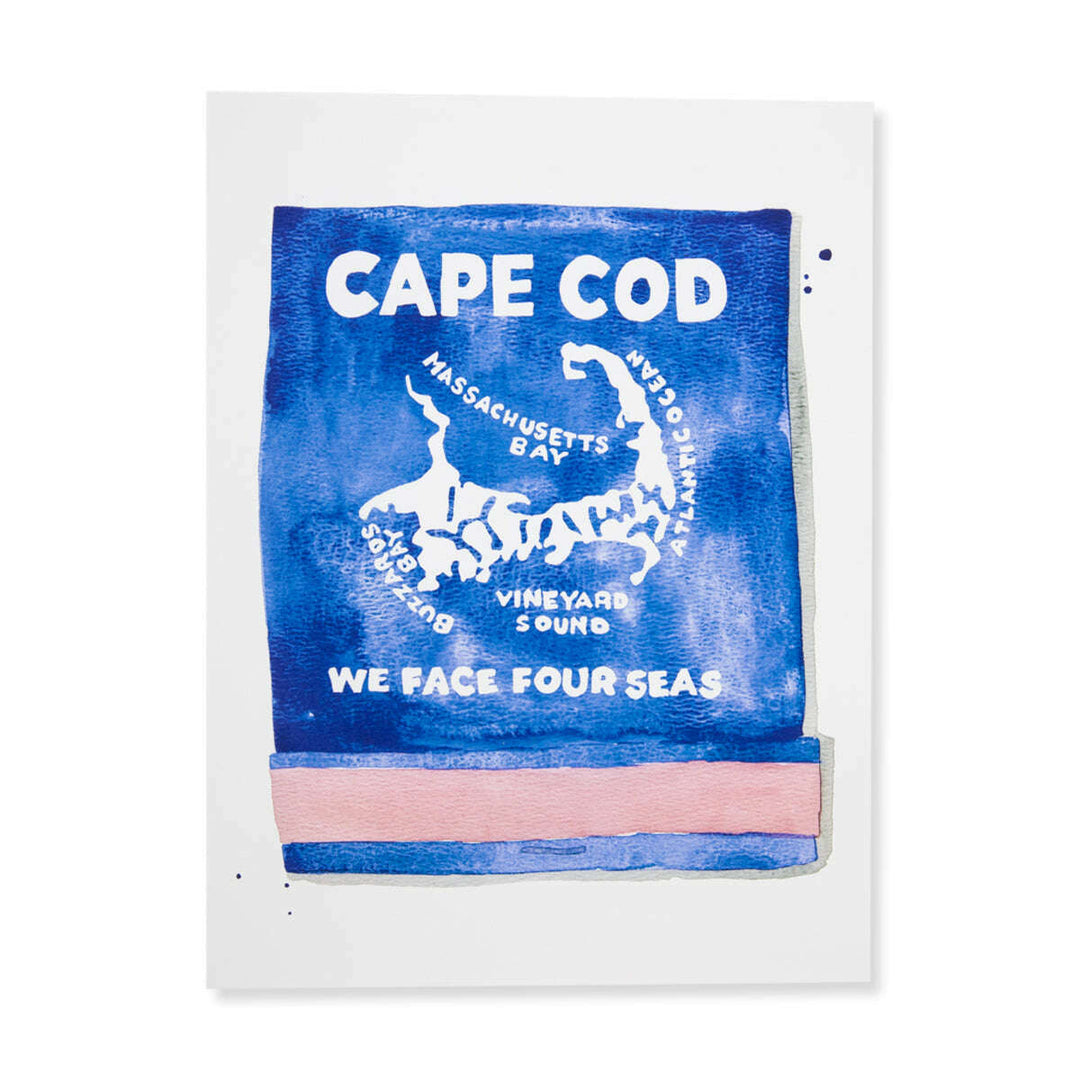 Cape Cod Matchbook Art Print