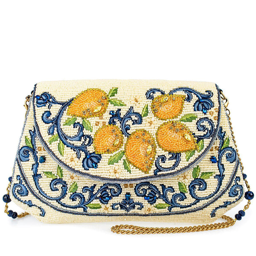 Capri Lemons Crossbody Handbag by Mary Frances image