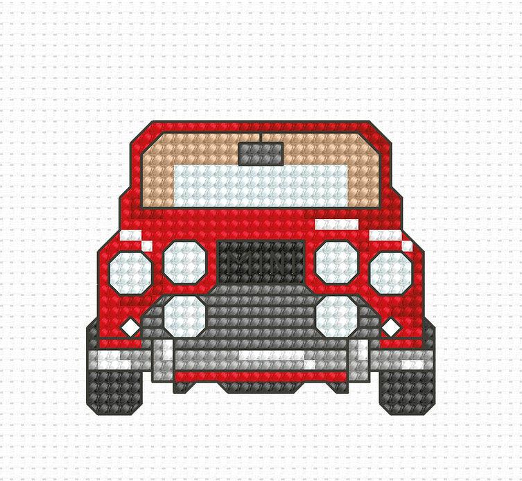 Car B024L Counted Cross-Stitch Kit