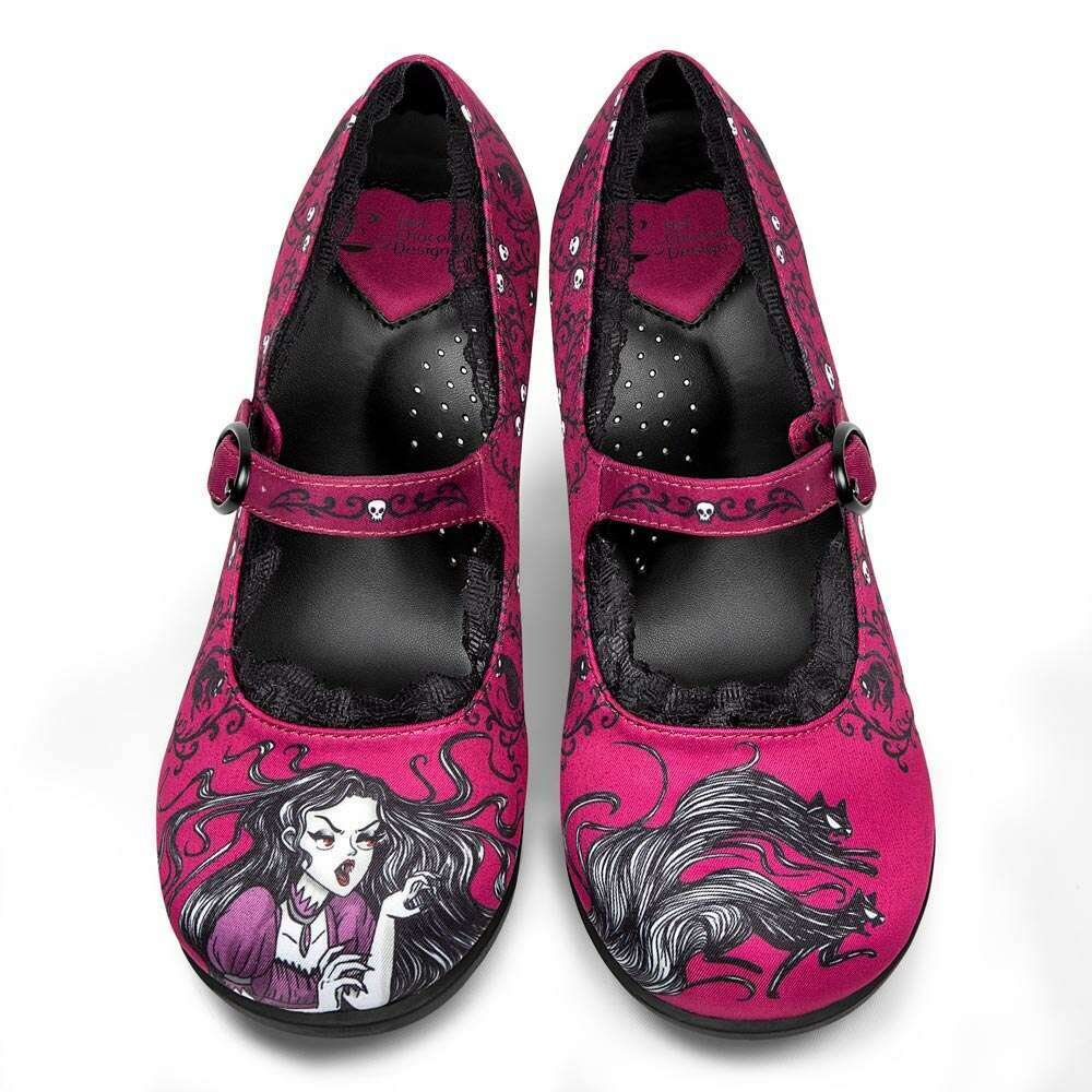 Carmilla Women's Mary Jane Mid Heels