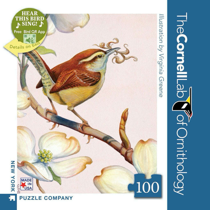 Carolina Wren Mini Jigsaw Puzzle
