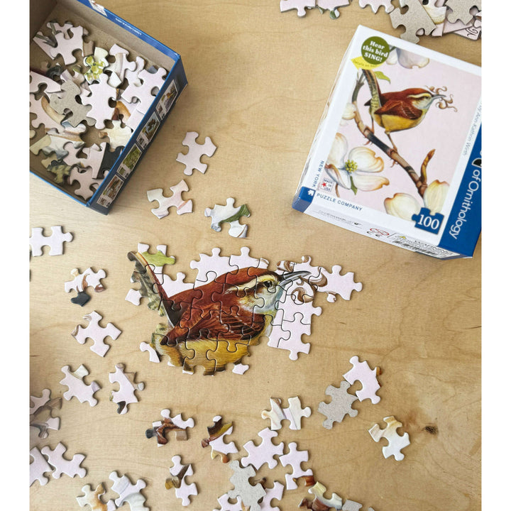 Carolina Wren Mini Jigsaw Puzzle