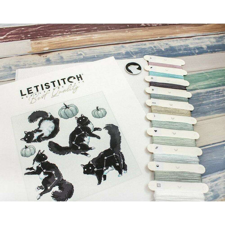 Cat Constellation L8817 Counted Cross Stitch Kit