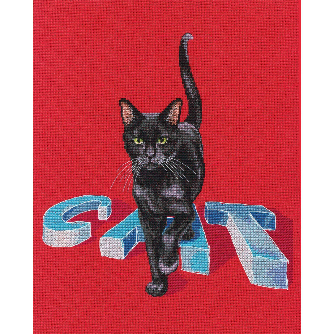 Cat M794 Counted Cross Stitch Kit
