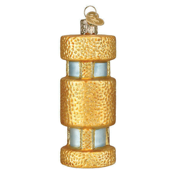 Old World Christmas Cat Tower Blown Glass Ornament