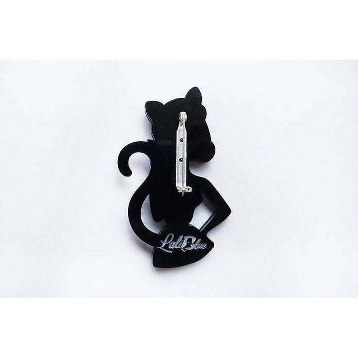 Cat Woman Brooch by Laliblue
