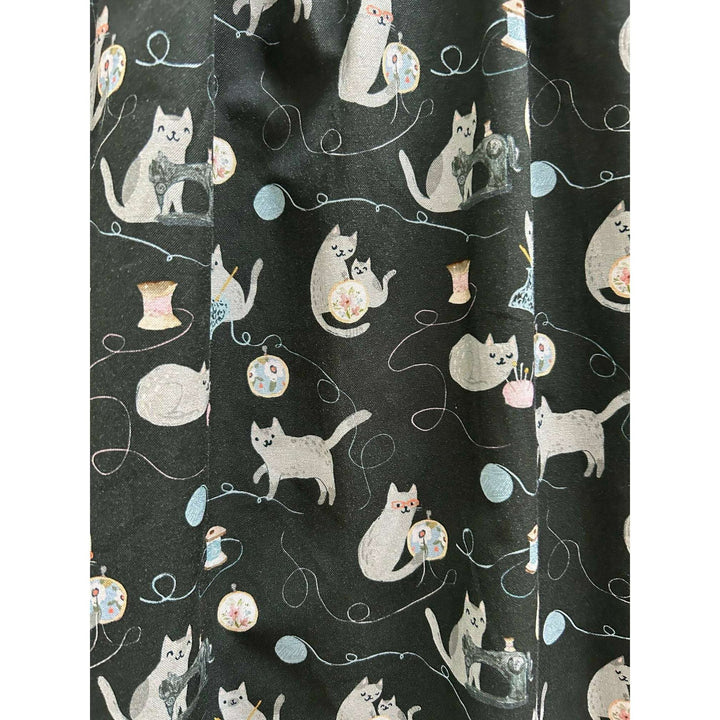 Cats and Yarn Fit & Flare Dress - Small only, 1 left!