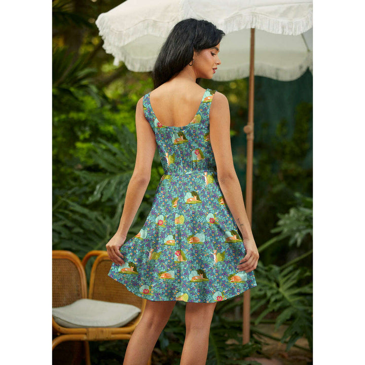 Cats Skater Dress