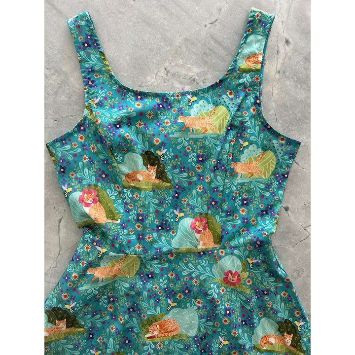 Cats Skater Dress
