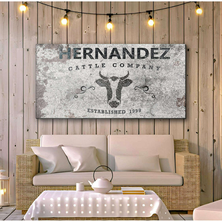 Cattle Company Sign II