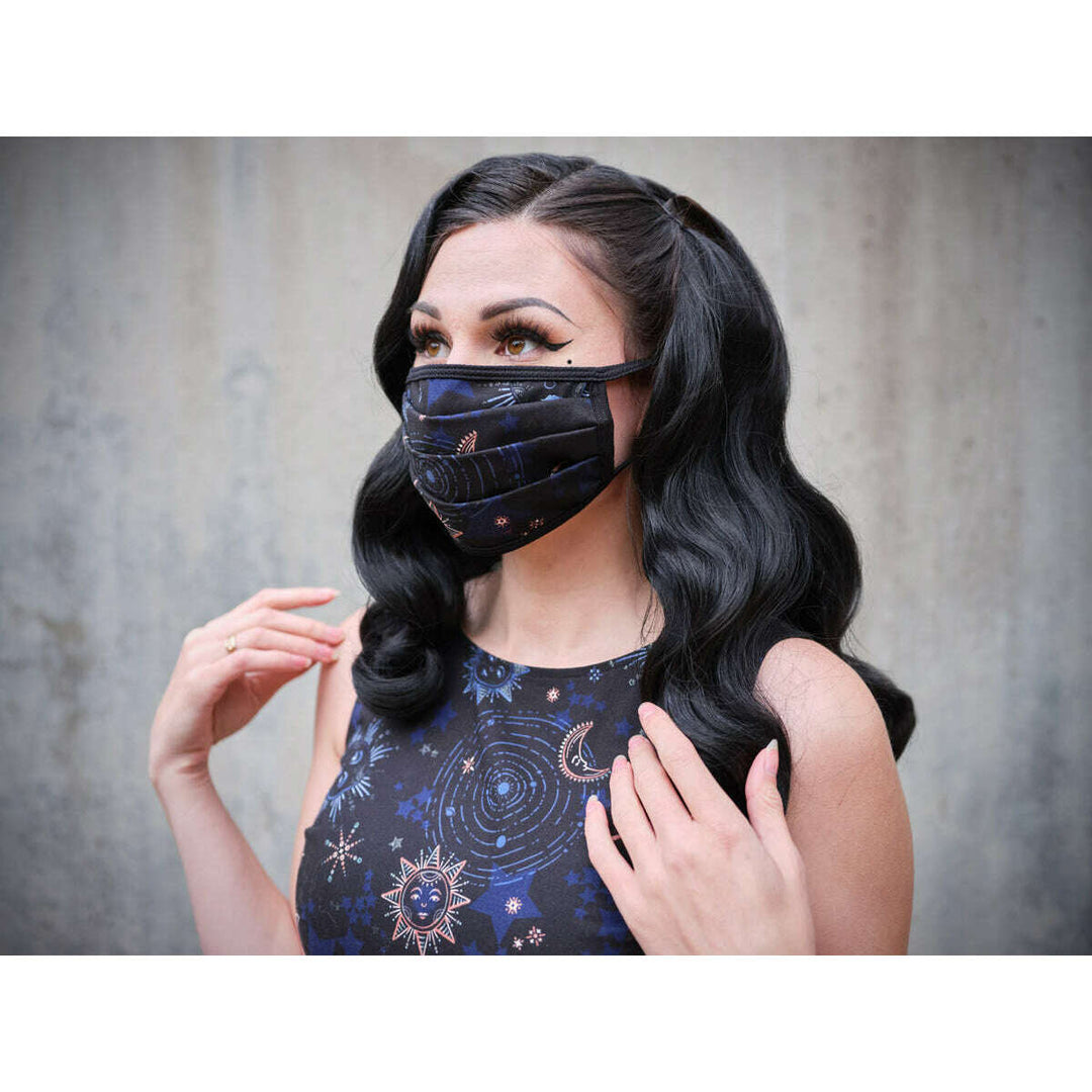Celestial / Math Reversible Cotton Mask