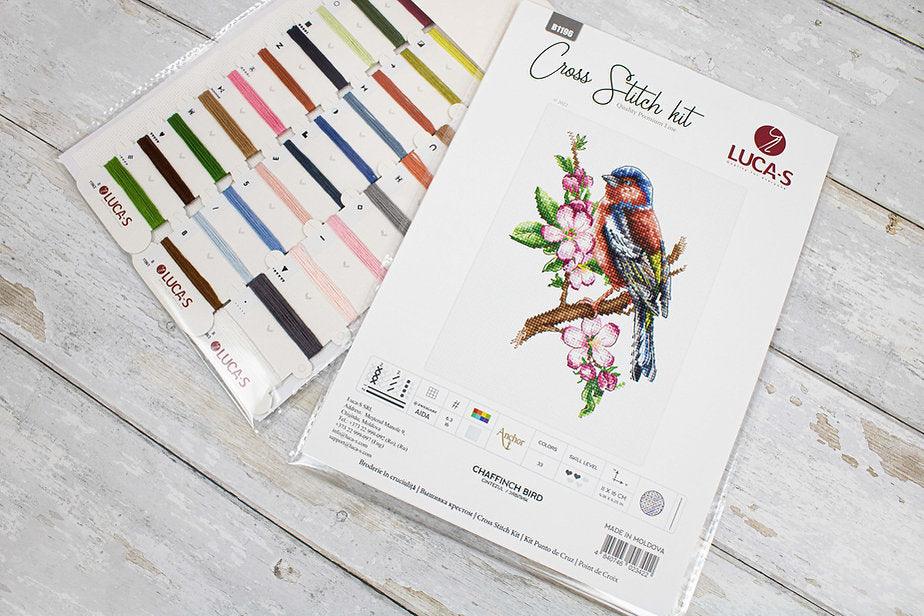 Chaffinch Bird B1196L Counted Cross-Stitch Kit