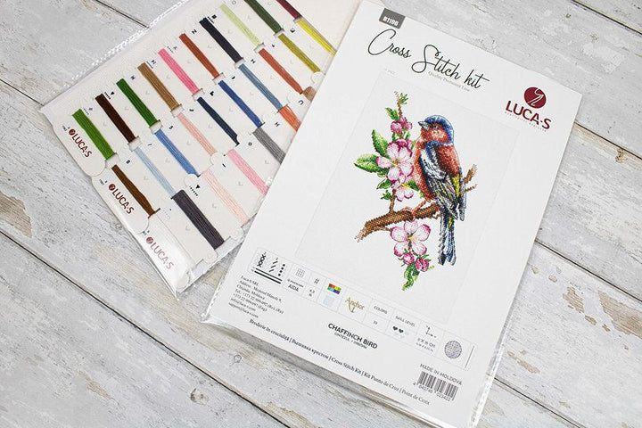 Chaffinch Bird B1196L Counted Cross-Stitch Kit