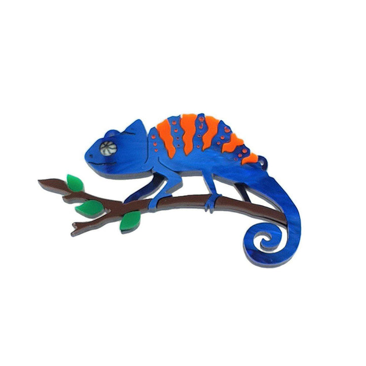 Chameleon Brooch by Cherryloco Jewellery 2