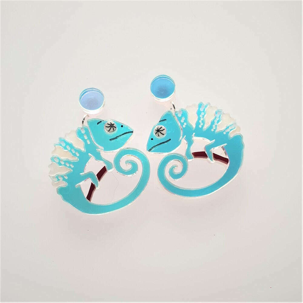 Chameleon Earrings by Cherryloco Jewellery 1