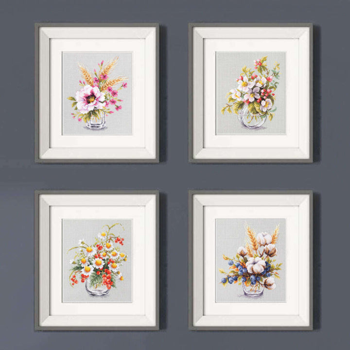 Chamomile and Red Currant 100-012 Counted Cross-Stitch Kit