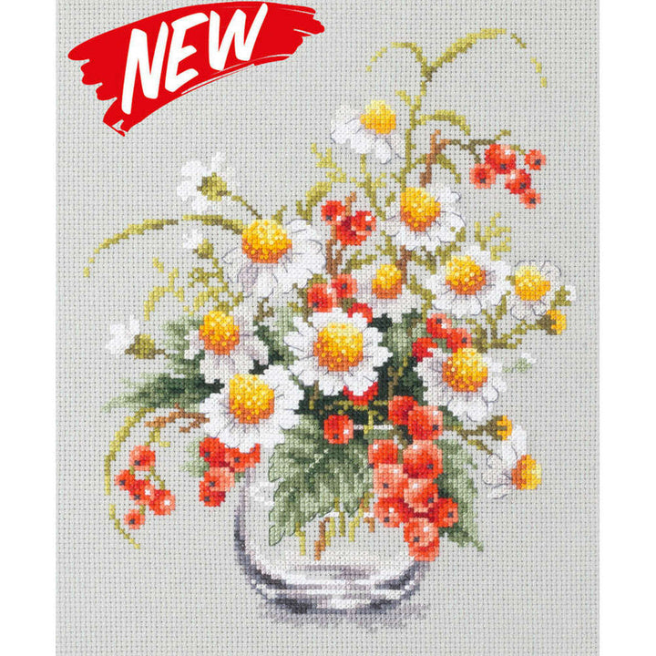Chamomile and Red Currant 100-012 Counted Cross-Stitch Kit