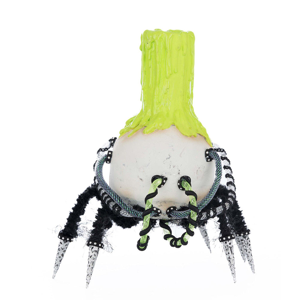 Chaotic Spider Skull Candle Holder by Katherine's Collection image 3