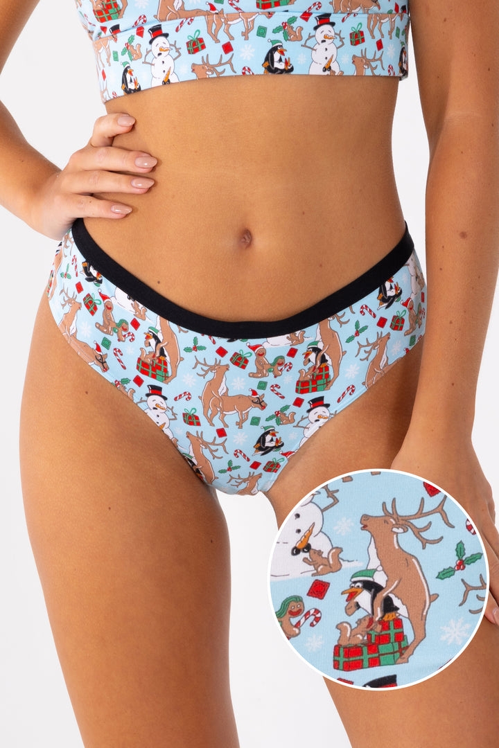 The Christmas Key Party | Christmas Characters Cheeky Underwear