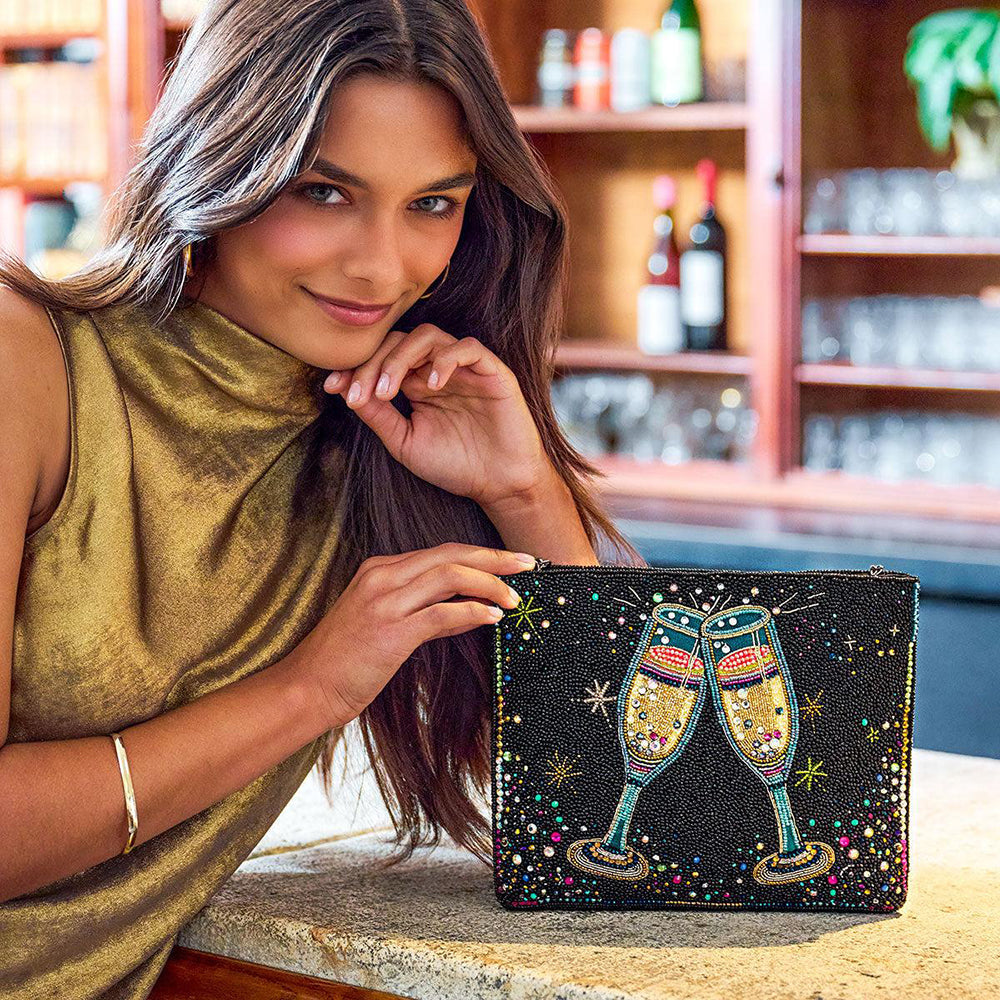 Cheers to That Crossbody Handbag by Mary Frances image 1