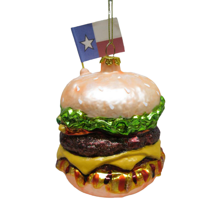 Cheeseburger Ornament by December Diamonds