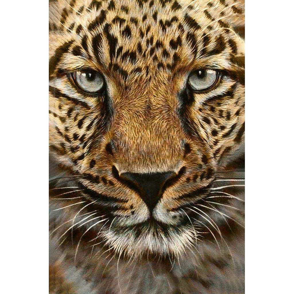 Cheetah CS069 7.9 x 11.8 inches Crafting Spark Diamond Painting Kit