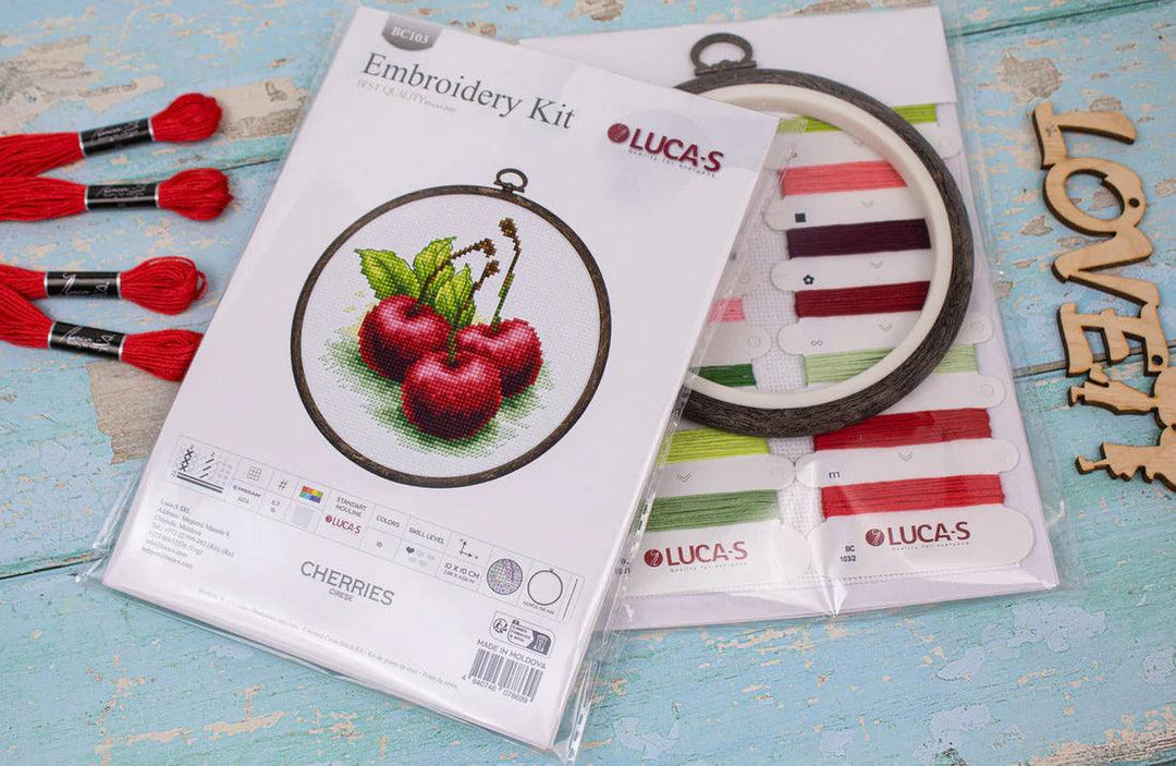 Cherries BC103L Counted Cross-Stitch Kit