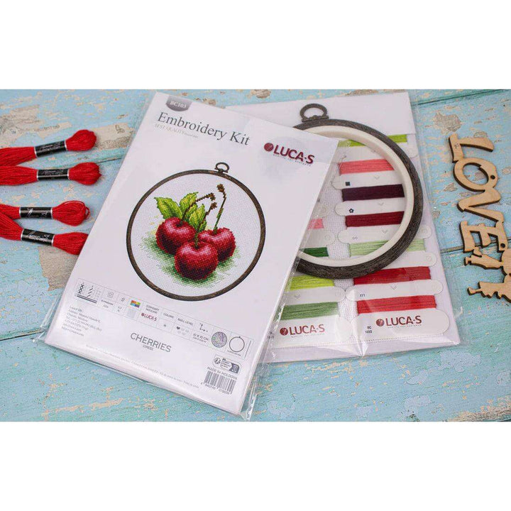 Cherries BC103L Counted Cross-Stitch Kit