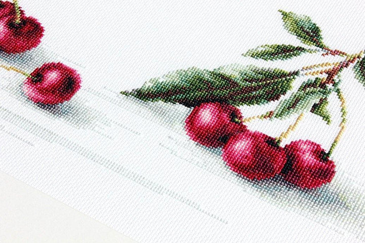 Cherry B2252L Counted Cross-Stitch Kit